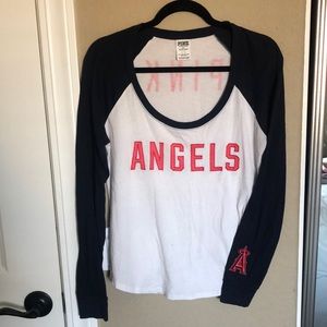 PINK Angels baseball tee